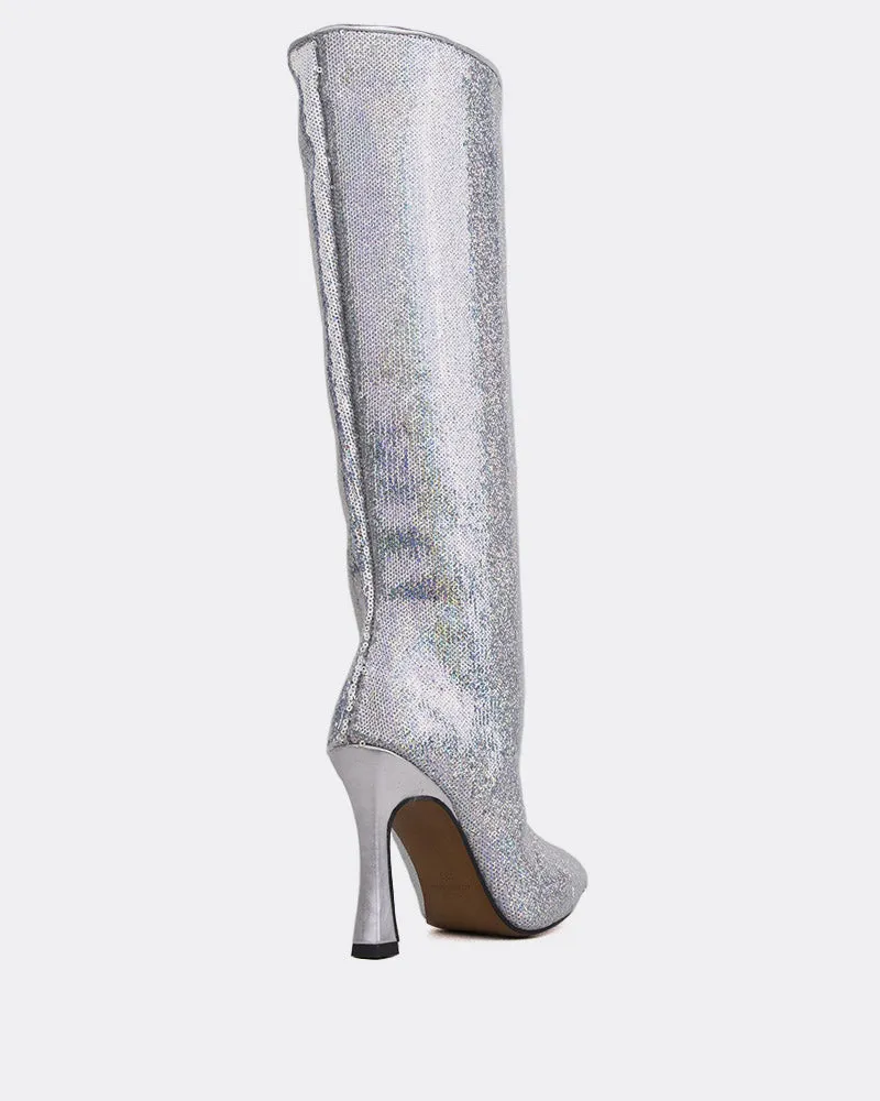 Zuri Silver Sequins