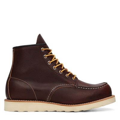 Red Wing Heritage Men's 6 Moc Classic Leather Boots Brown Misc,