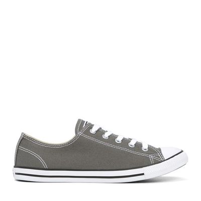 Converse Women's Chuck Taylor All Star Dainty Sneakers Gray, Canvas