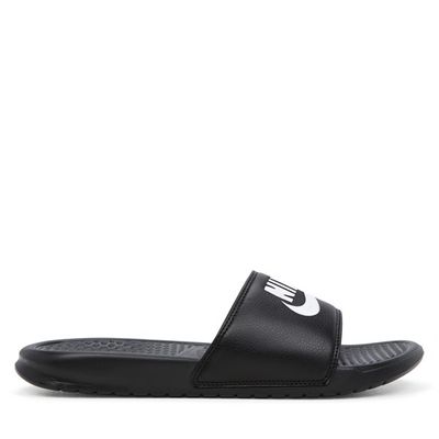 Sandales Benassi noires pour hommes, taille - Nike