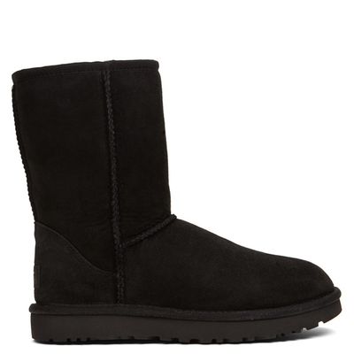 UGG Women's Classic Short Boots Black, Suede