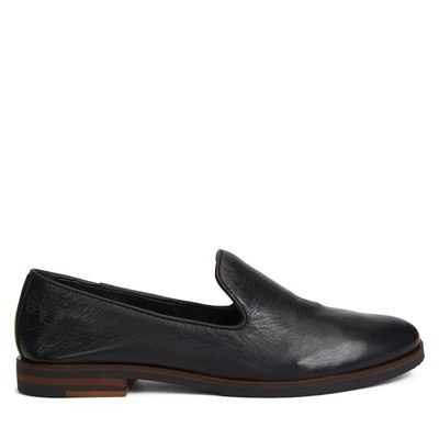 Women's Ava Loafers Black Misc, Leather