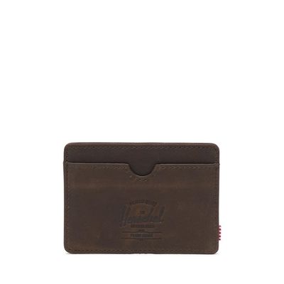 Herschel Supply Co. Charlie Leather Wallet in Cognac