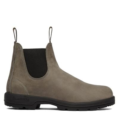 Blundstone 1469 Leather Lined Chelsea Boots Gray, Womens / Mens Aus