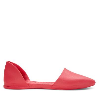 Native Women's Audrey Flats Red, EVA