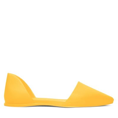 Chaussures Audrey jaunes pour femmes en Jaune Pâle, taille - Native