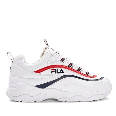 Baskets Ray blanches pour femmes, taille - Fila