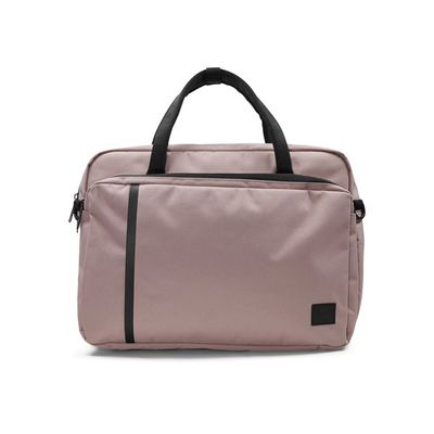 Herschel Supply Co. Gibson Messenger Bag in Light Pink, Leather