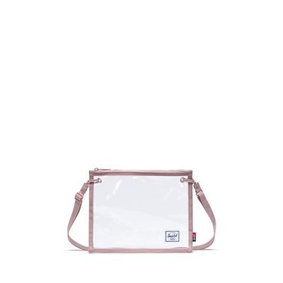 Herschel Supply Co. Alder Clear Crossbody Bag in Pink Misc