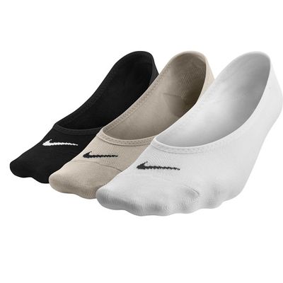 Socquettes Everyday Lightweight Footie Training pour femmes en Blanc, taille M - Nike
