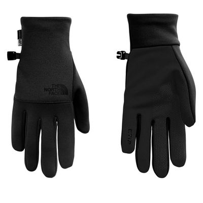 The North Face Men's E-Tip Gloves Black, Stretch Knit