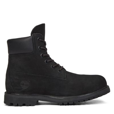 Timberland Women's 6 Inch Premium Waterproof Boots Black Misc, Leather