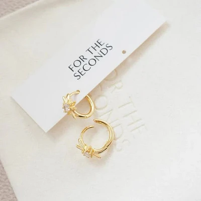 Starburst Earrings - Gold