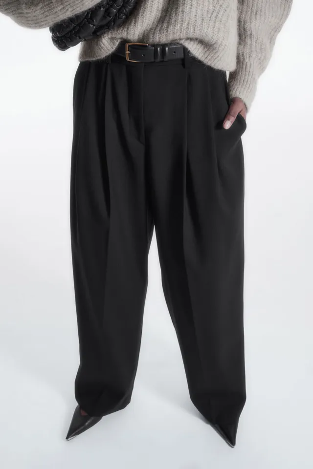 COS Straight-Leg Pure Cashmere Pants - ShopStyle