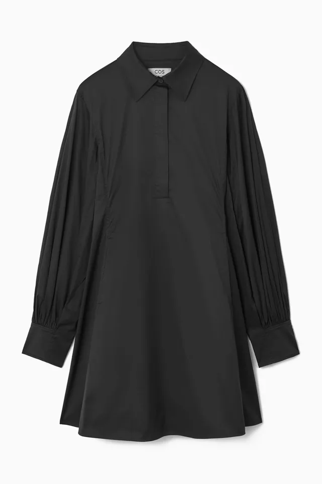 Cos Pleated Midi T-Shirt Dress - AirRobe