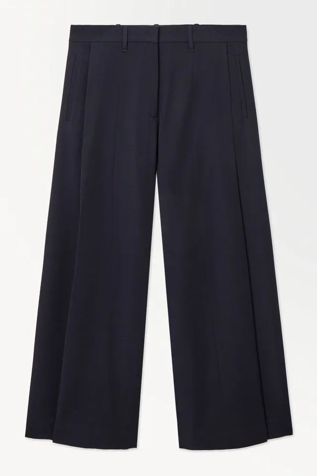 COS THE RELAXED WOOL TROUSERS