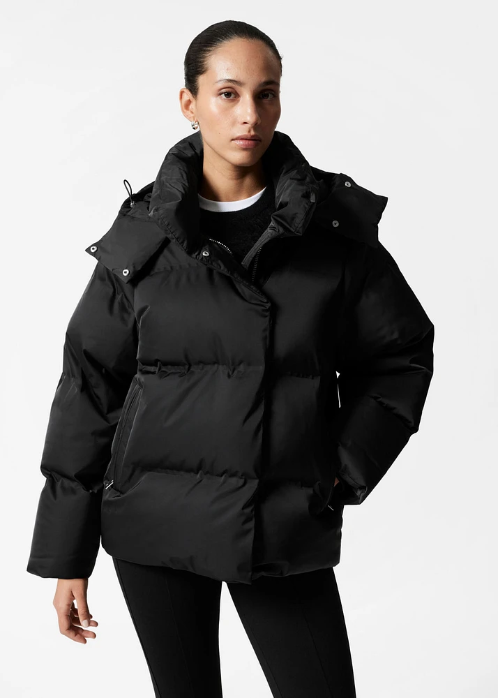 Abrigo Other Stories Oversized Down Puffer Mujer Negras De Other