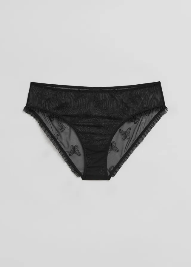 Barocco Thong Black