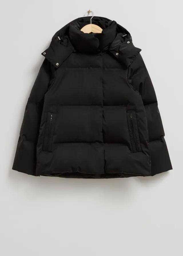 Alto Longline Puffer Coat - Night Black, Women's Jackets & Coats