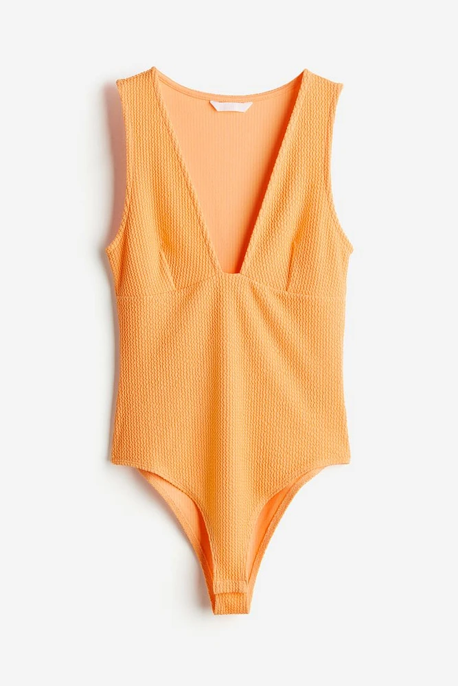 V-neck Bodysuit