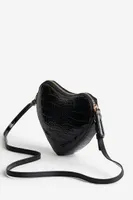Heart-shaped Shoulder Bag