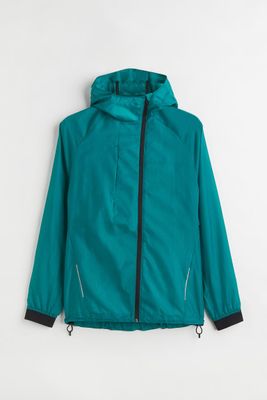 Veste running déperlante
