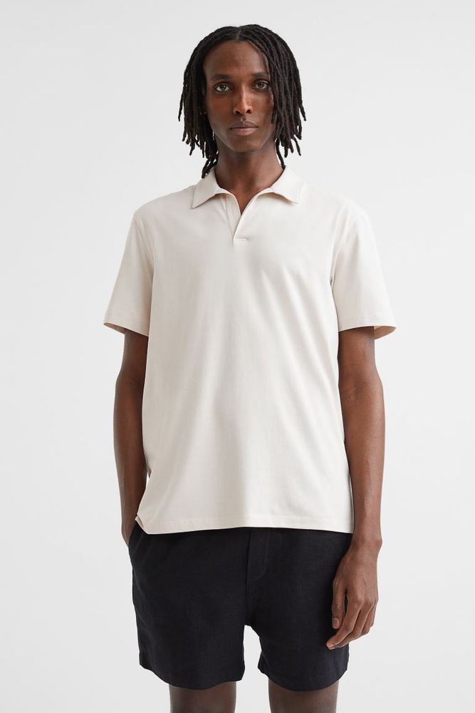 Regular Fit Cotton Polo Shirt