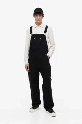 Relaxed Fit Overalls