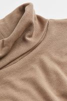 Modal-blend Turtleneck Top