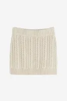 Wool-blend Mini Skirt