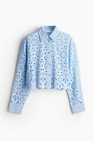 Eyelet Embroidered Shirt