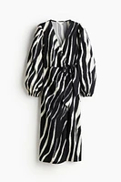 Cotton Wrap Dress