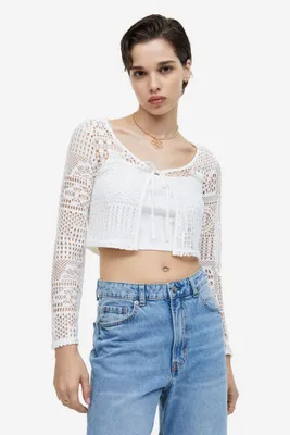 H&M Lace Crop Top  Galeries de la Capitale