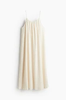 Textured Jersey Sleeveless Dress