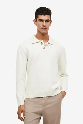 Polo Regular Fit en maille fine