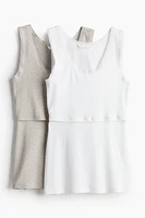 MAMA 2-pack Nursing Tank Tops