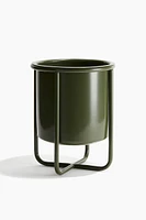Metal Plant Pot with Stand