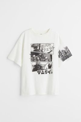 Boxy Printed T-shirt