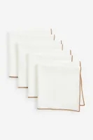 4-pack Cotton-blend Napkins