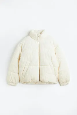 Corduroy Puffer Jacket