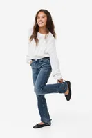 Straight Leg Low Jeans