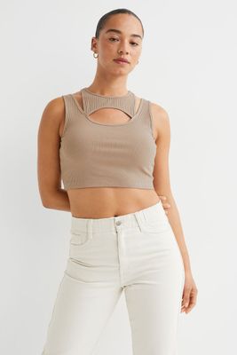 Double-layered Crop Top