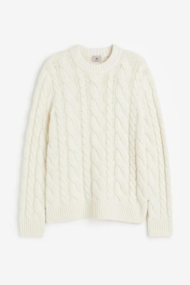 Suéter Regular Fit en mezcla de lana