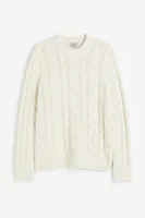 Suéter Regular Fit en mezcla de lana