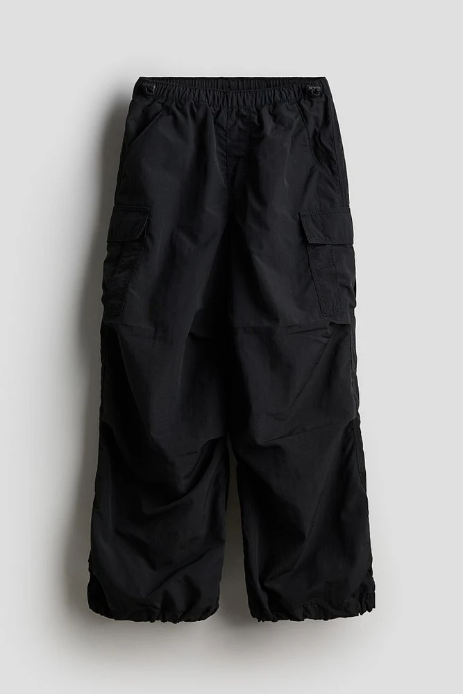 Nylon Parachute Pants