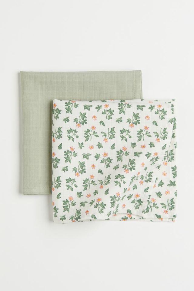 H&M 2-pack Small Muslin Cloths