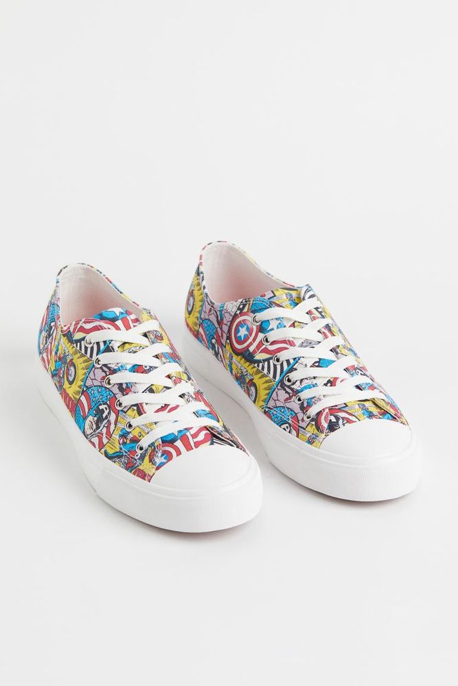 Patterned Sneakers