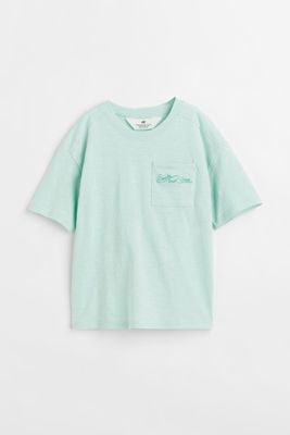 Oversized Chest-pocket T-shirt