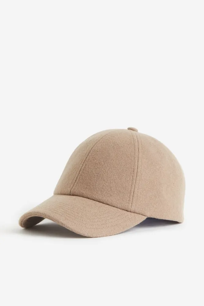 Wool-blend Cap