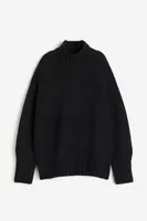 Oversized Mock-turtleneck Sweater